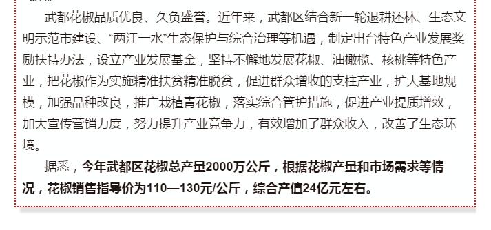 5.28億！一場盛會，武都花椒“火”了
